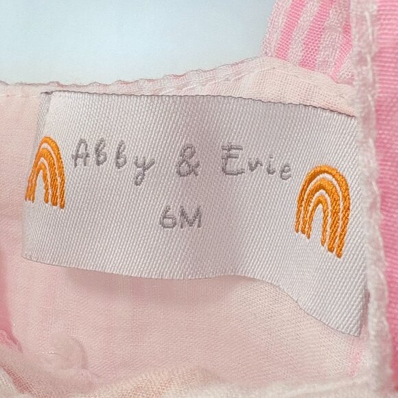 Baby Girls Seersucker Pastel Ice Cream Cone Bubble Romper Outfit 3m / 6m - Picture 6 of 9